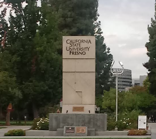 Picture of the California State University Fresno 1960 Monument